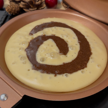 Poêle Double Face - Multi Recettes, Facile et Rapide